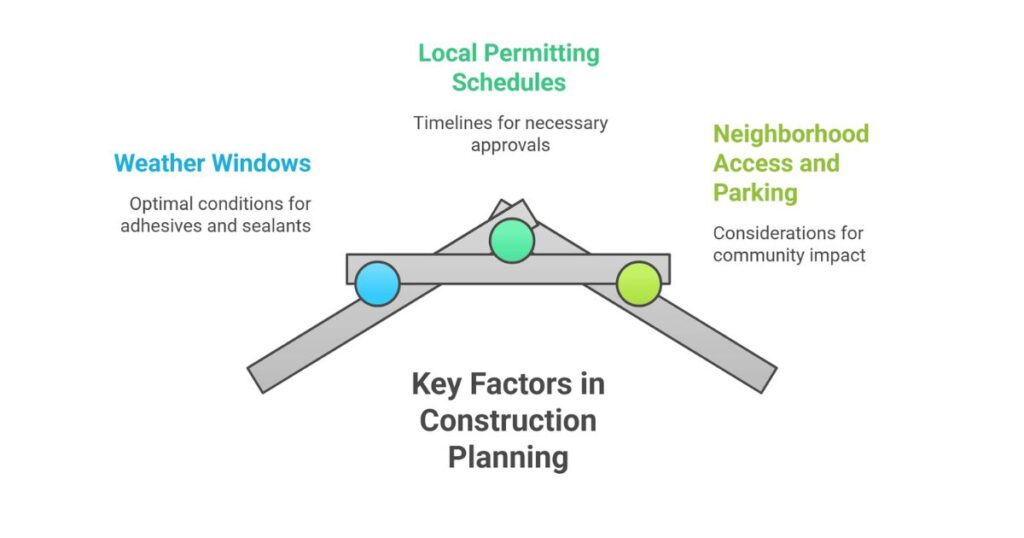 Installation Sequencing: Project Phasing For Union Roof Projects 1 Emmendorfer Exteriors Plans