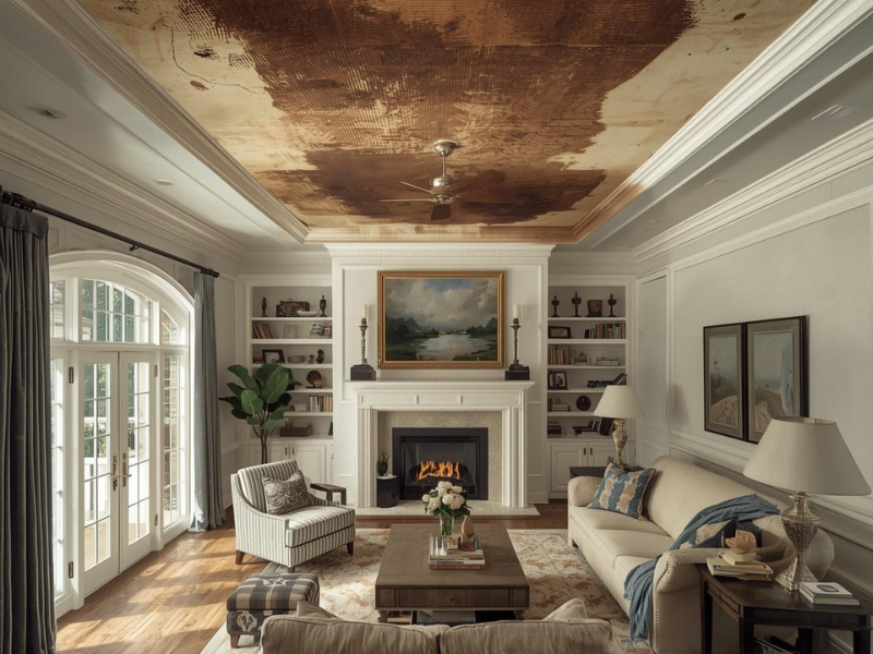 Ceiling Stain Roof Issue: What It Means and What You Should Do 2 What Happens If You Ignore a Ceiling Stain Roof Issue